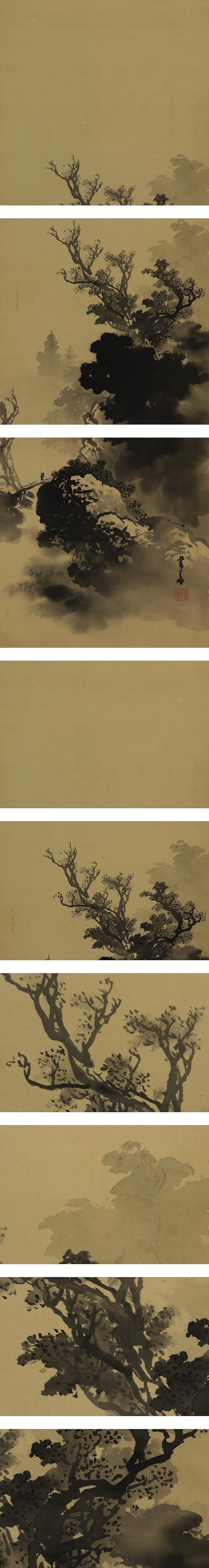 超特価お得★稲垣雅彦『湖上富士』日本画 掛軸 掛け軸 山水、風月